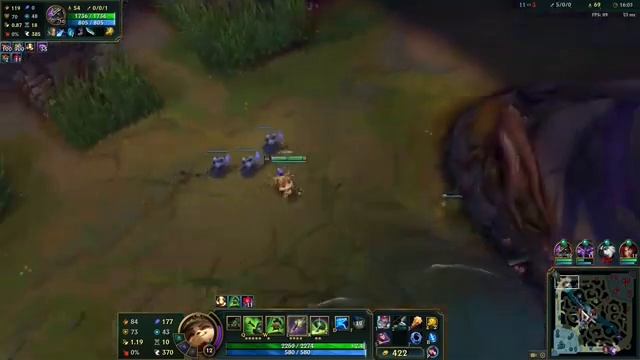 LoL - Teemo Gameplay №2 смотреть онлайн