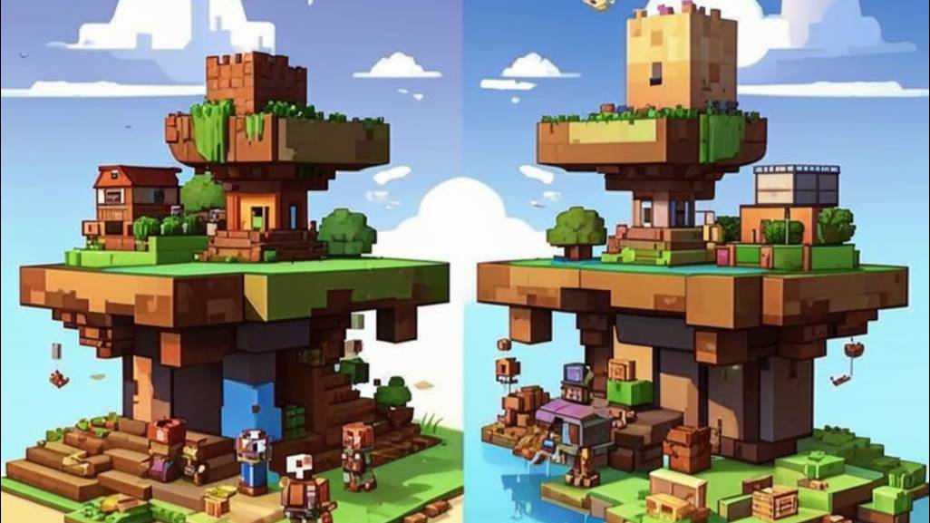 Terraria vs Minecraft смотреть онлайн