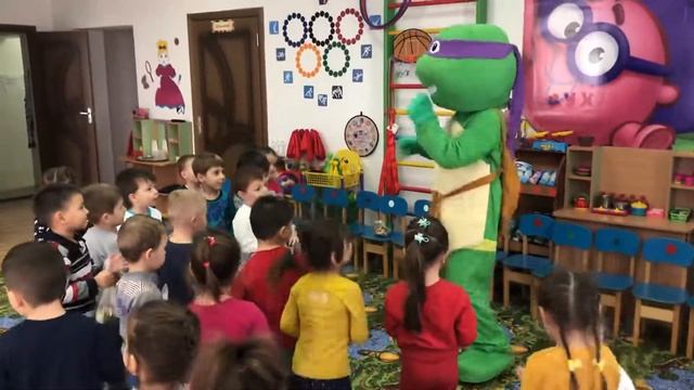 Аниматор Черепашка-Ниндзя Донателло