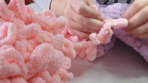 ЧТО СВЯЗАТЬ ИЗ ОСТАТКОВ АЛИЗЕ ПУФФИ?