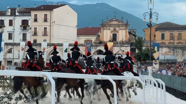 Sulmona, Italy | Giostra Cavalleresca 2024 | Сульмона, Италия | Турнир, кон? смотреть онлайн