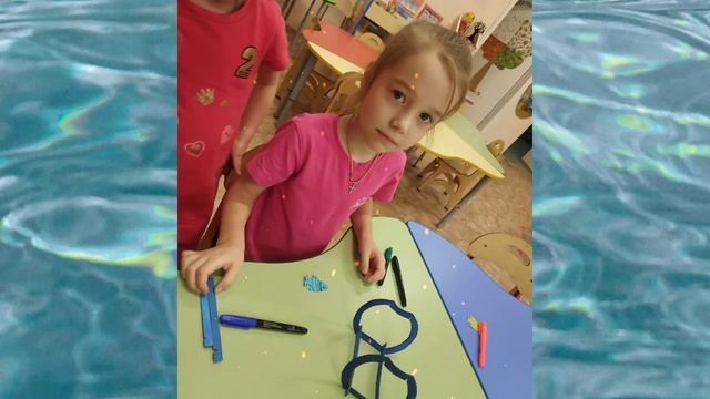 Конструирование  Подводный мир группа Ласточка