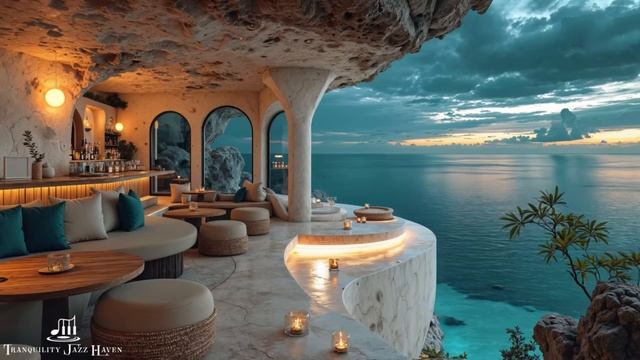 Lounge Jazz Oceanfront _ Relaxing Morning Jazz Haven With Beautiful Sea View To Work & Chill Out смотреть онлайн