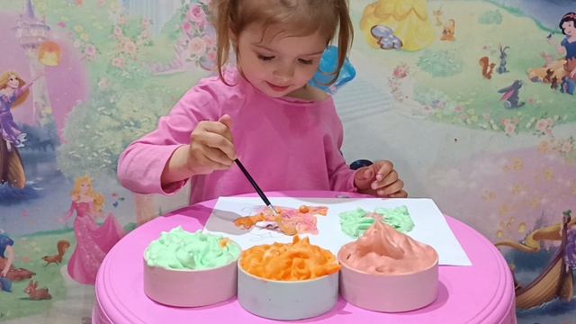 ✨ рисуем объёмными красками Ам няма ✨ смотреть онлайн