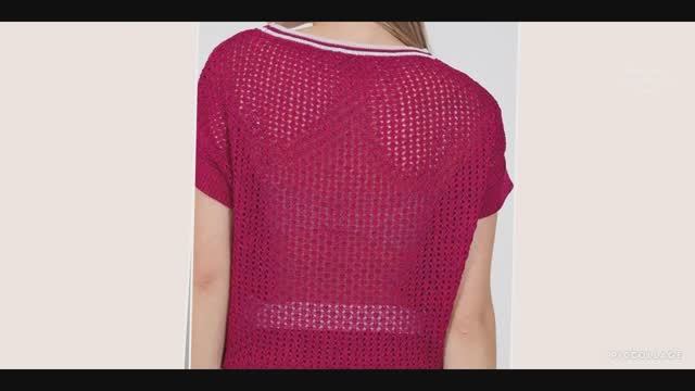 Простой эффектный узор для топа..