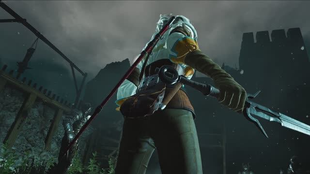 Ведьмак 3:Дикая охота.Битва с дикой охотой.Каэр Мохен.