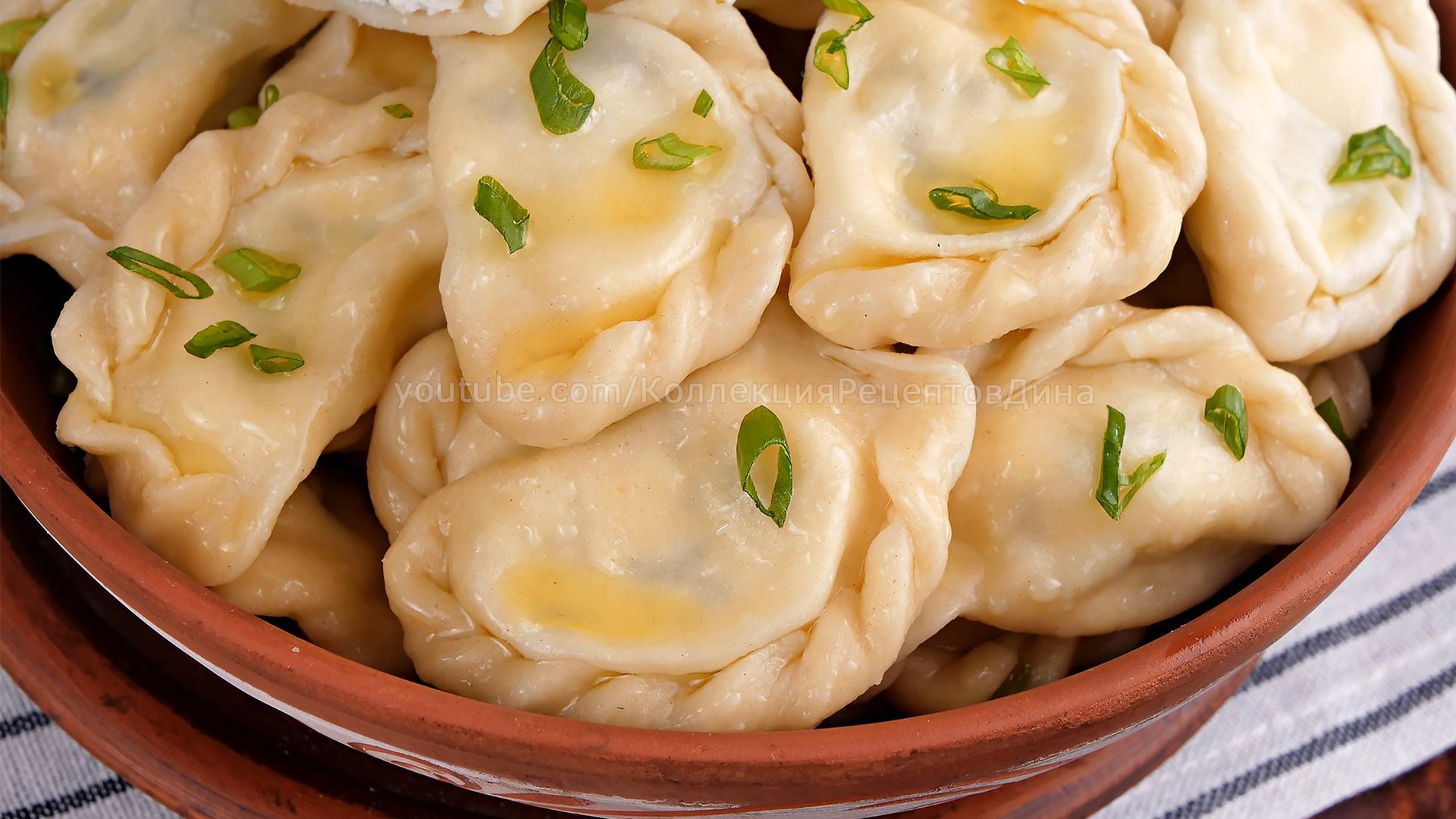 🥟🥬Вареники с соленым Творогом и Зеленым луком 🥟🥬 Рецепт Удачного Теста для Вареников и Пельменей смотреть онлайн