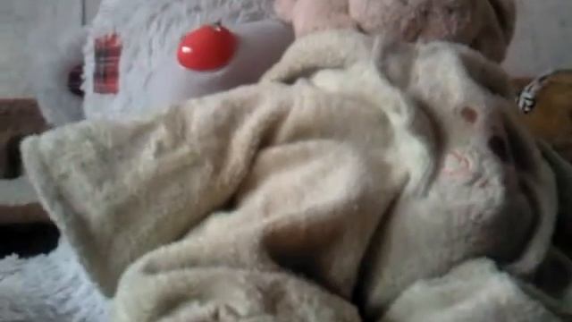 Как я проважу свое утро.Новый мишка Косач синем костюм