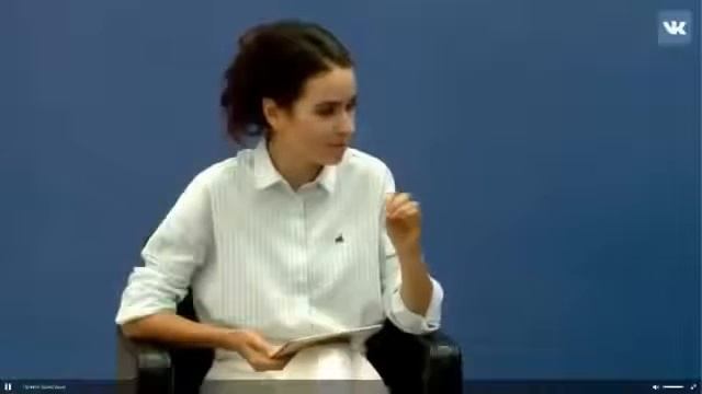 Свежая порция о блокчейн в VKLIVE от Германа Грефа