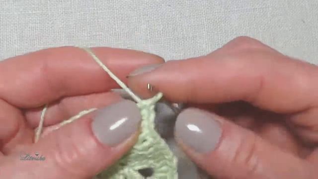 Вязание крючком квадрат узор№010.  Crochet Square Pattern №  010