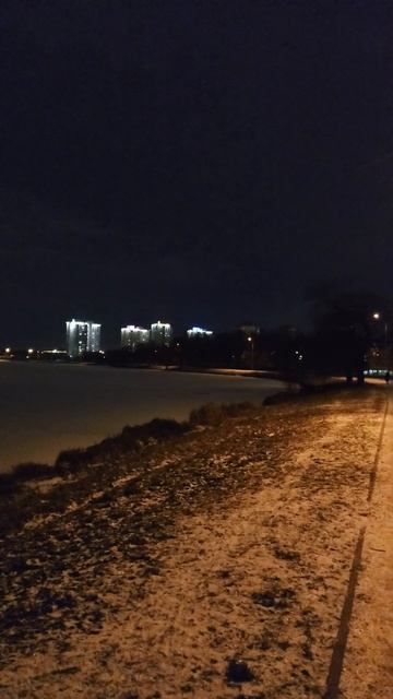 Вечерний Минск, микрорайон Серебрянка. Прогулка вдоль смотреть онлайн