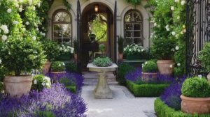 САДЫ ФРАНЦИИ 15 ИДЕЙ КЛАССИЧЕСКОГО ФРАНЦУЗСКОГО САДА ДЛЯ МАЛЕНЬКИХ ДВОРИКОВ Романтические штрихи