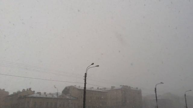 Народное ТВ ! Весенний снег !