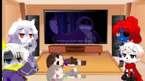 реакция андертейл на "murder time trio" (1/4)