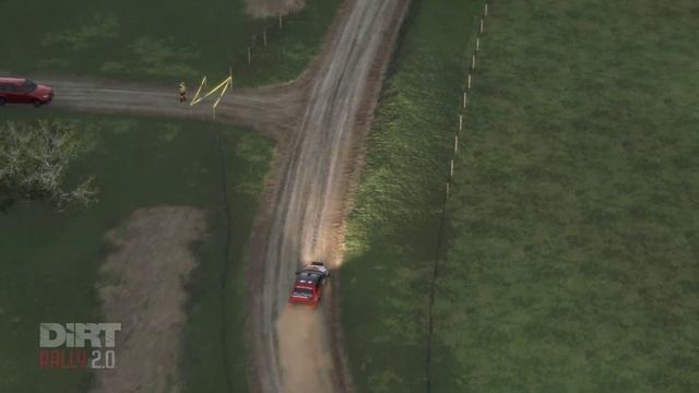 Dirt Rally 2.0 повтор  играю на самых сложных настройках Hard Core ралли Mitsubishi Lancer Evolutio