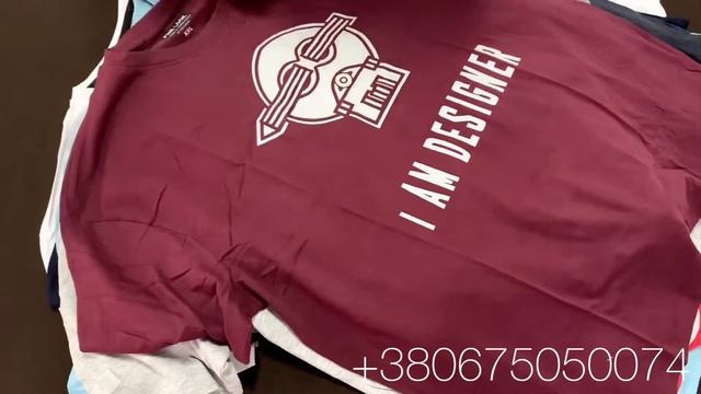 Продано.Мужские футболки Brand Mix 6 кг
