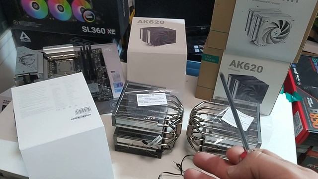 Как выбрать DeepCool AK620 с CTT 2.0? DeepCool Core Touch Technology 2.0. Про выбор Intel по дате. смотреть онлайн