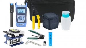 Как соединить оптический дроп кабеля и установить коннекторы.