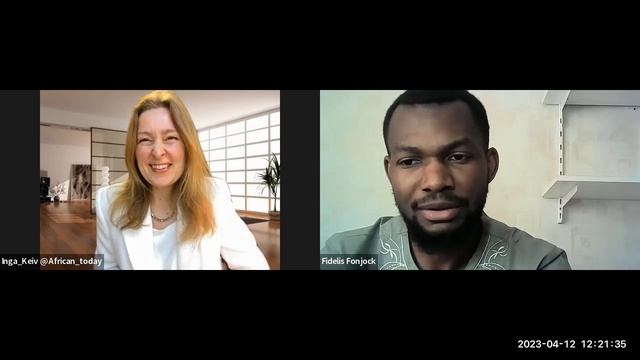 Камерун, факты, интервью с Эсуа Фиделис Фонджок - модельером-дизайнером африканской одежды в России