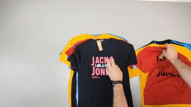 Брендовая одежда сток из Европы оптом/Футболки (муж) Jac