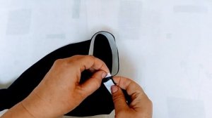 Приклеить паутинку правильно подшиваем брюки за 5мину