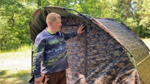 Обзор карповой палатки EastShark HYT 098-2-P 2 man Camo!