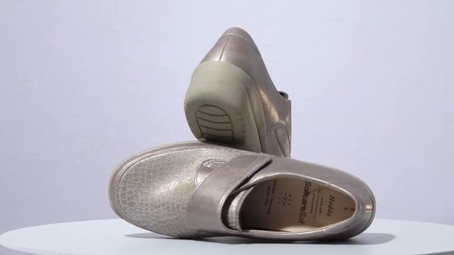 Полуботинки женские демисезонные Solidus Hedda (Solicare Soft) сер