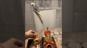 Игрушки на елку в викторианском стиле!