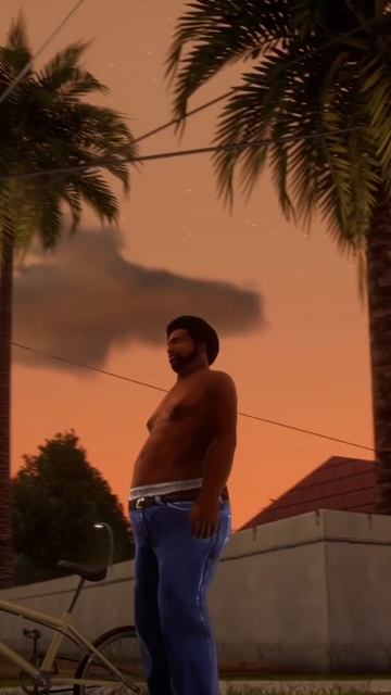 Grand Theft Auto San Andreas Definitive Edition / Си Джей уже не тот😕