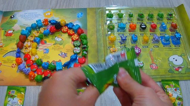 Распаковка новых пакетиков Ам Ням Пятерочка акция, почти вся коллекция Ам Ням альбом, игра Ам Ням смотреть онлайн