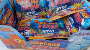 Самая новая коллекция морских жителей из магазина КБ, морская фауна. Распаковка целой коробки.