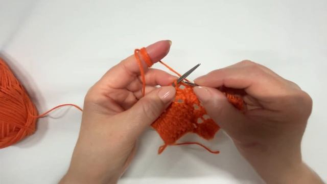 Свяжем вместе красивый ажурный узор спицами смотреть онлайн