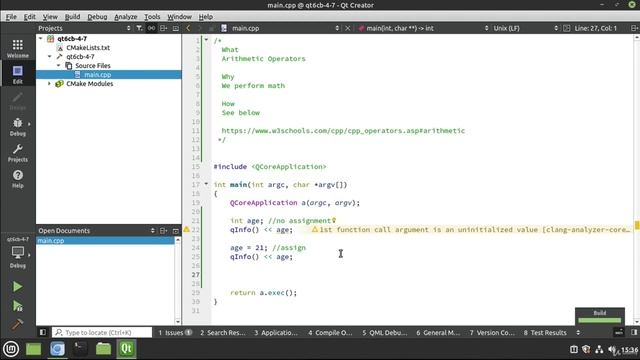 11. Arithmetic operators смотреть онлайн
