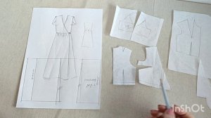 Моделирование платья с запАхом.