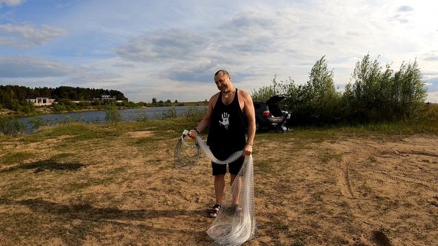 Очередной шедевр создан!!! Кастинговая сеть с не очень большим кольцом 😁😁😁. Сетка "Бомбочка"😁🔥 смотреть онлайн