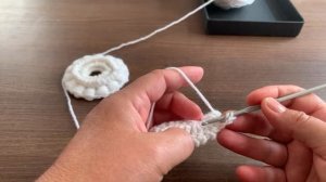 Цветок. Ирландское кружево. МК.