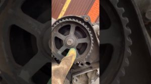 Установка метки Зажигание Кия Карнивал 2005г двигатель