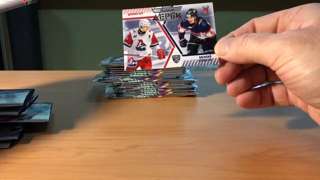 Брейк 60 пакетов с тиражными карточками #3 SeReal Карточки КХЛ 2023-2024