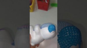 Пошаговое создание фигурки из страз алмазной мозаики.