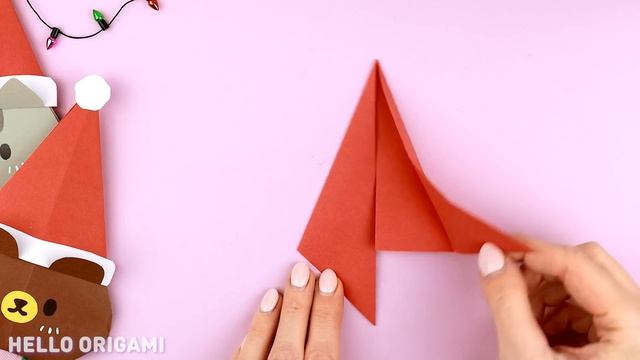 Оригами Котик, Медведь и Дед Мороз из бумаги | Сюрприз ? смотреть онлайн