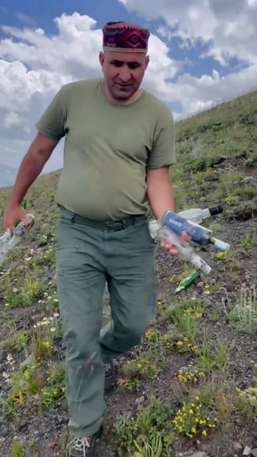 Это потухший вулкан в Армении 😳🌋гора Армаган #армения #горы #природа #армаган