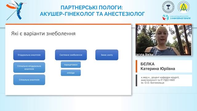 Епідуральна аналгезія та задоволення пологами: як бути успішним? (Бєлка Катерина Юріївна)
