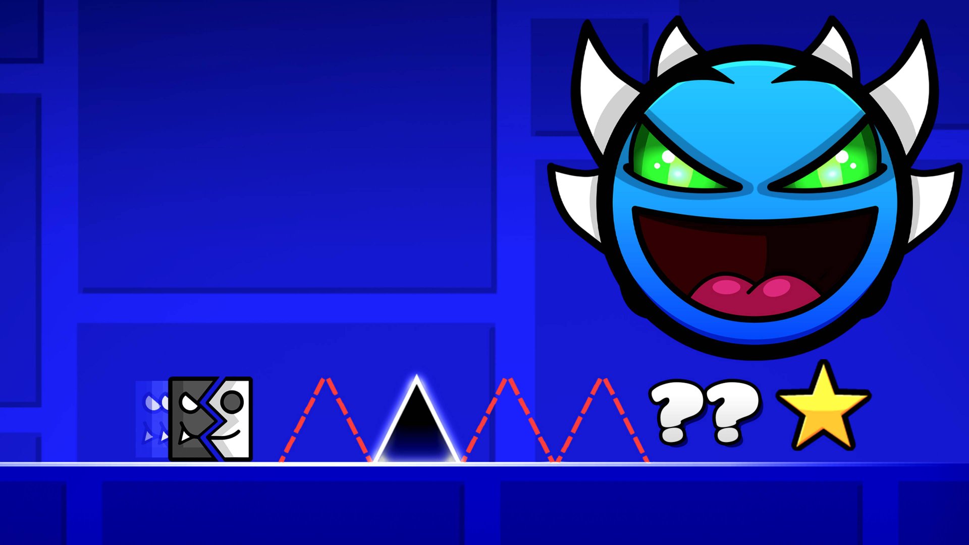 Я создал УРОВЕНЬ СЛУЧАЙНОЙ СЛОЖНОСТИ в Geometry Dash смотреть онлайн
