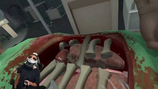 ЛЫСЫЙ ХИРУРГ: Кто ему доверил ?! Surgeon Simulator VR Oculus Quest 3