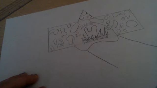 Как нарисовать квадратного монстра - мМастер класс смотреть онлайн