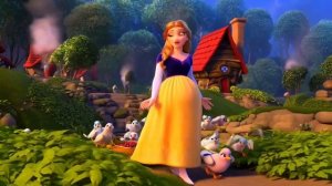 Эльза и Анна беременны и попали в страну гномов!