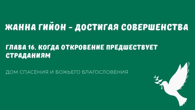 Жанна Гийон - Достигая совершенства (аудиокнига). Глава 16 смотреть онлайн