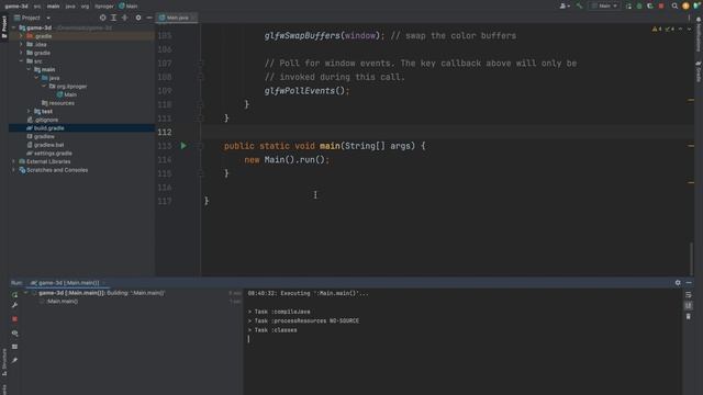 Уроки Java 3D Game / #2 – Настройка проекта. Библиотека LWJGL смотреть онлайн