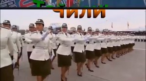 Женские батальоны мира на параде