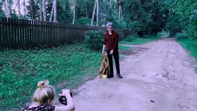 Дурак и молния - закадровое видео с фотосессии